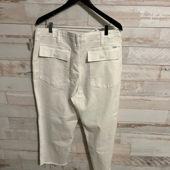 NWT Mother size 34 The patch pocket ankle jeans for Anthropologie
